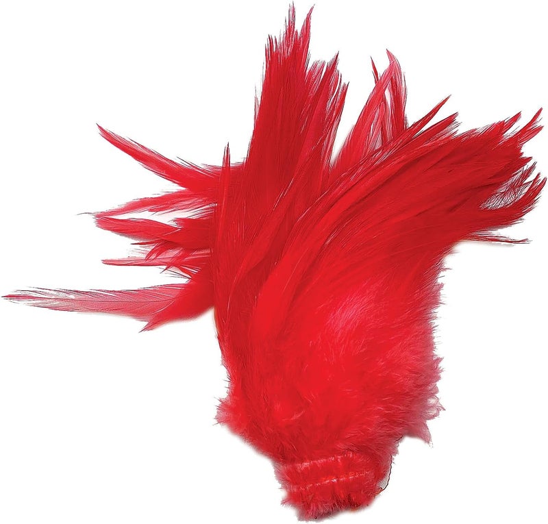 Creative Angler Saddle Hackle Fly Tying Materials - Natural Feathers for Wet Flies, Rooster Feathers, Hair Feathers for Crafts, Fly Tying Kit - Small Feathers Combo Pack of Steelhead Colored Feathers - Image 1